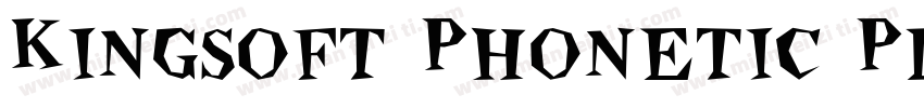 Kingsoft Phonetic Plain Plain字体转换